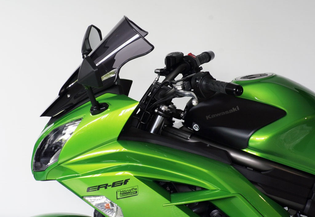 Kawasaki ER6F 12- MRA Racing Mørkts Sotet Kåpeglass (T8)