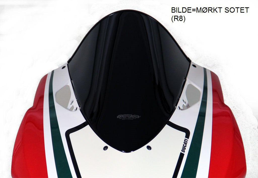 Ducati 899/1199/S Panigale Sotet MRA Racing Kåpeglass (R1)
