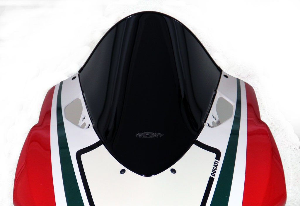 Ducati 899/1199/S Panigale Mørkt Sotet MRA Racing Kåpeglass (R8)