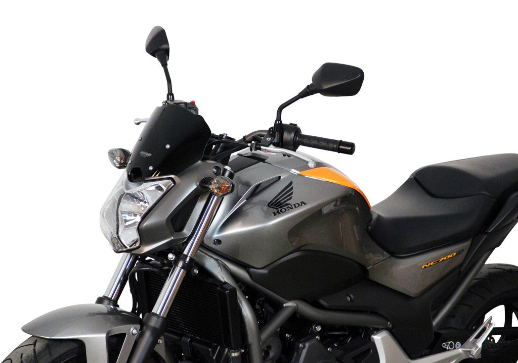 Honda NC700/750 S 12- MRA SportScreen Sort Kåpeglass (S8)