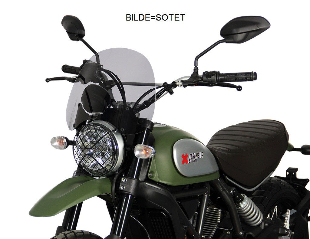 Ducati Scrambler 800 15- MRA Touring KLart Kåpeglass (T0)