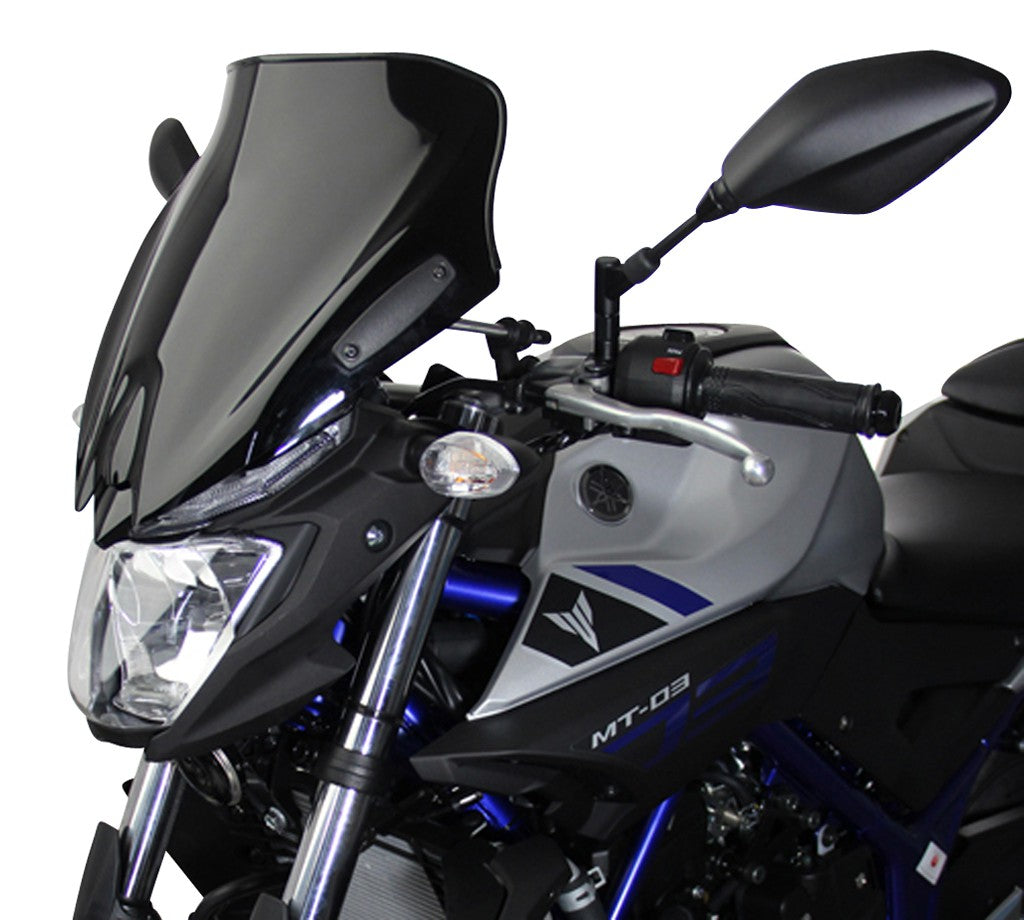 Yamaha MT-03 15- MRA Spoiler Mørkt sotet glass (S8)