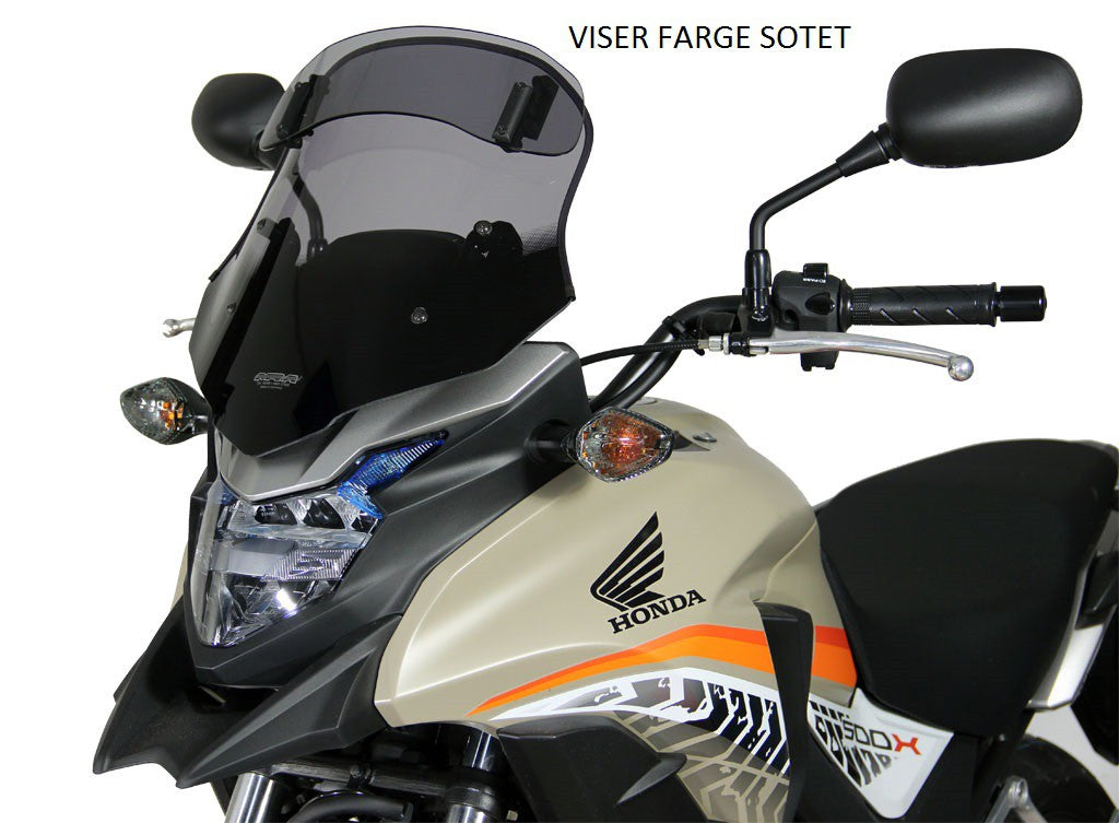MRA Vario/tour sotet Kåpeglass honda CB500 X 16-20 Klart