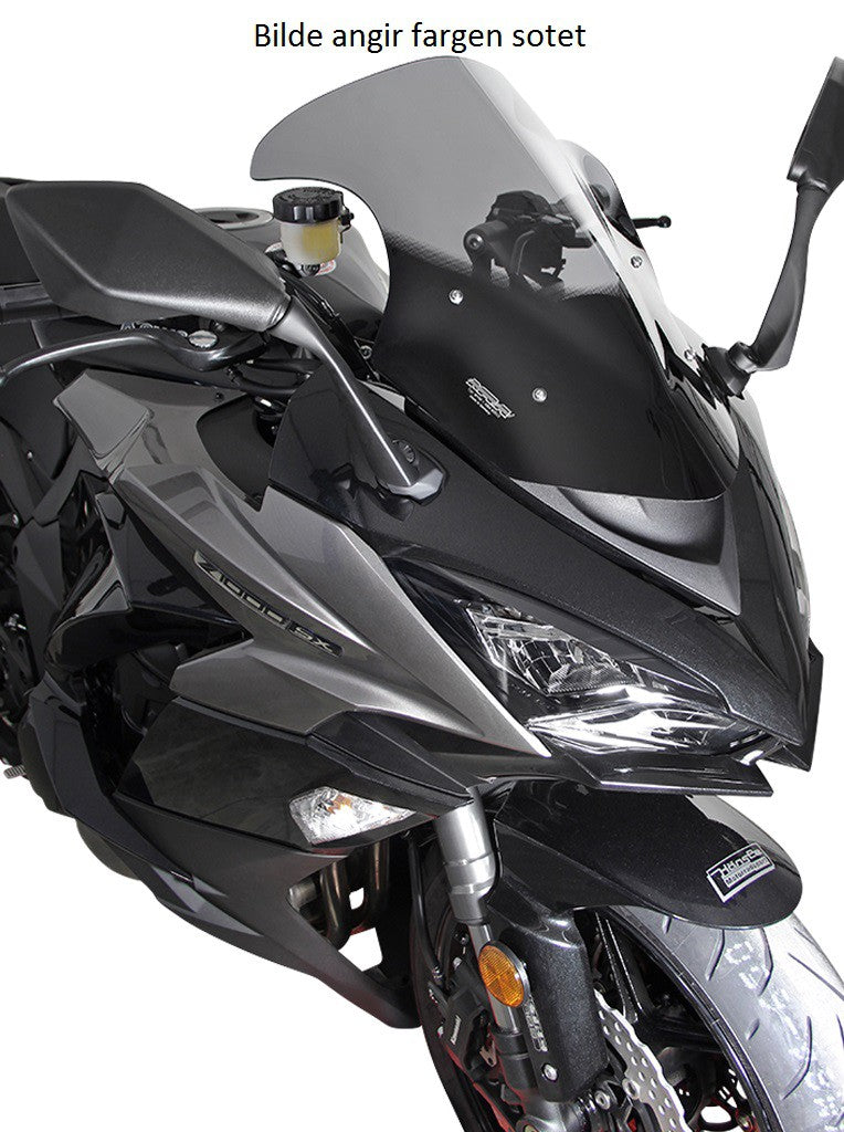 Kawasaki Z1000SX 17-19 MRA Racing Sotet Kåpeglass (R1)