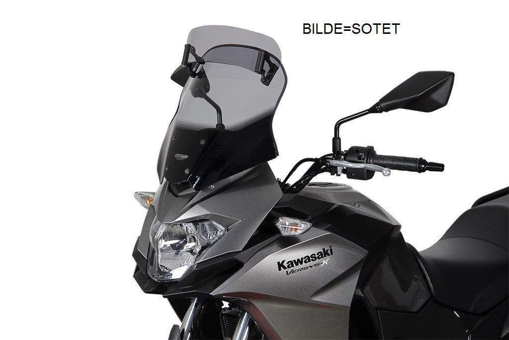 Kawa Versys-X 300 17- MRA Variotour Klart Sotet Kåpeglass (VT1)