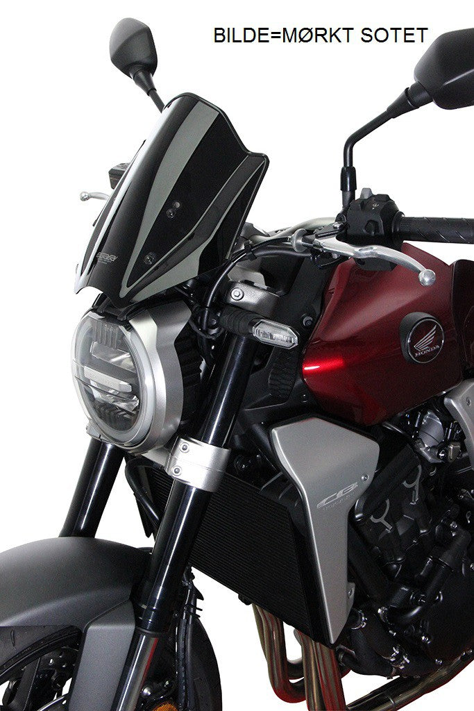 Honda CB 1000 R 18- MRA SportScreen Sort Kåpeglass (S8)