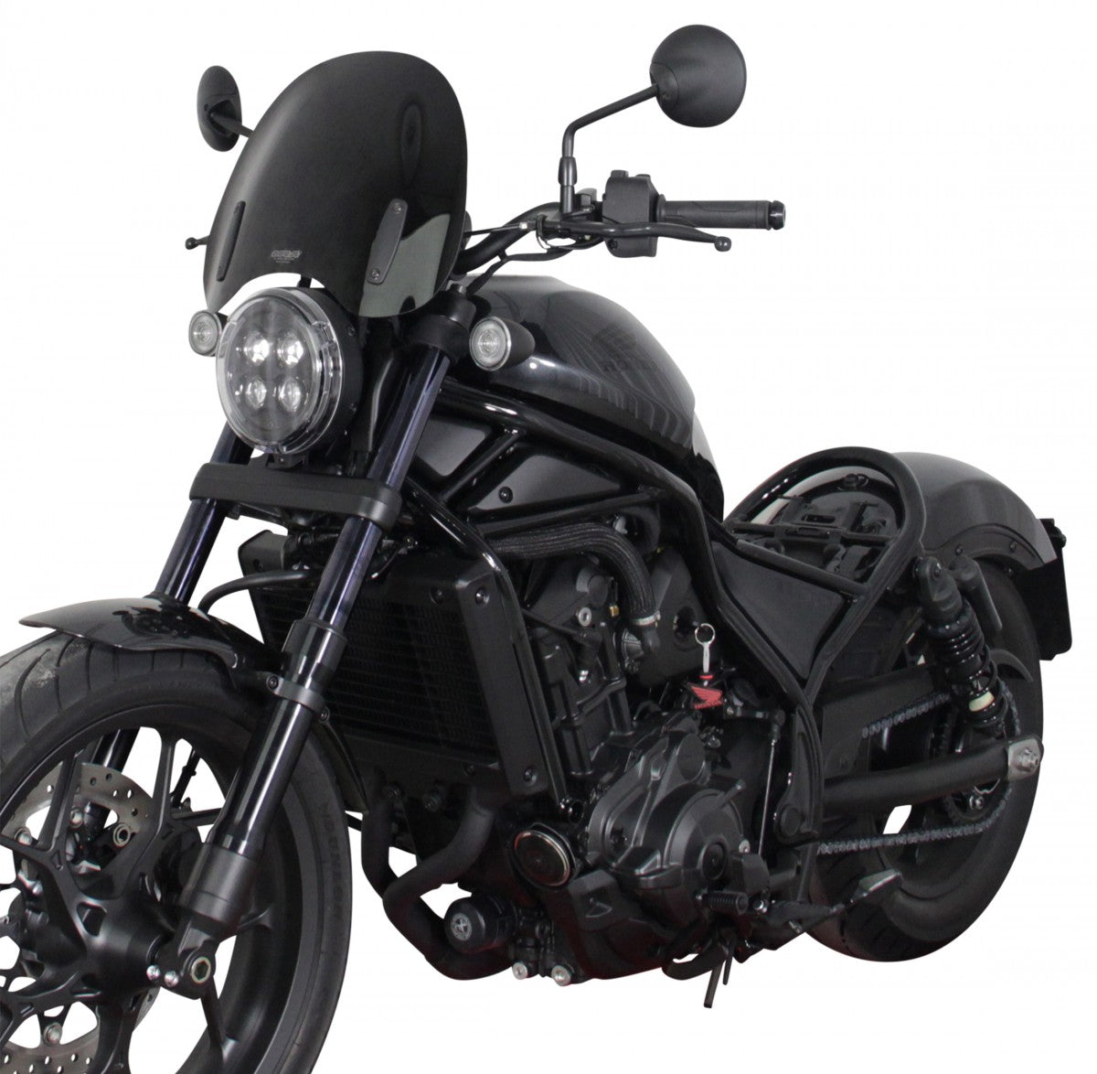 CMX 1100 Rebel 21- MRA Touring Sort Kåpeglass (NTM8)