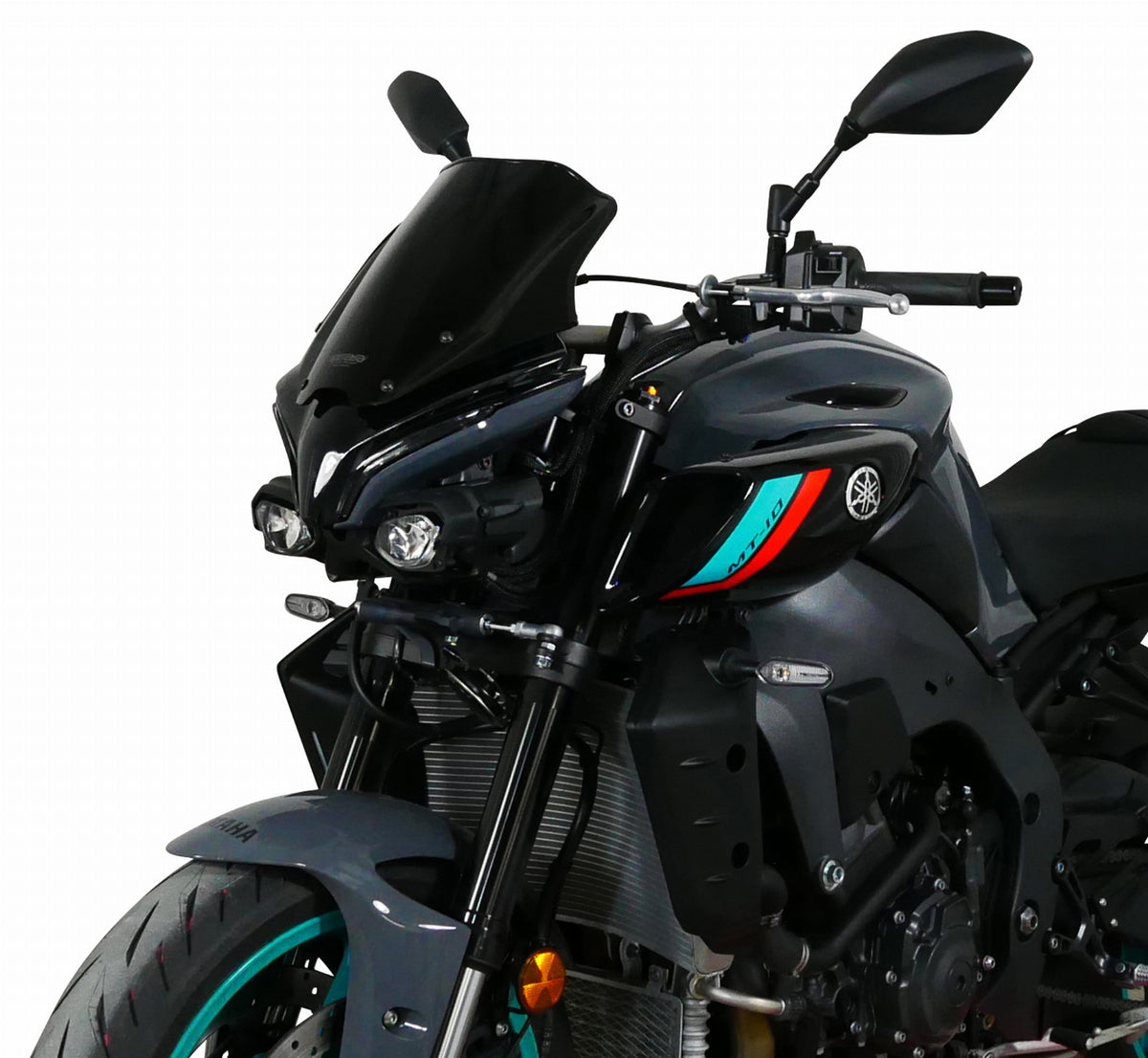 Yamaha MT-10 22- MRA Racing Mørkt Sotet (NRM8)
