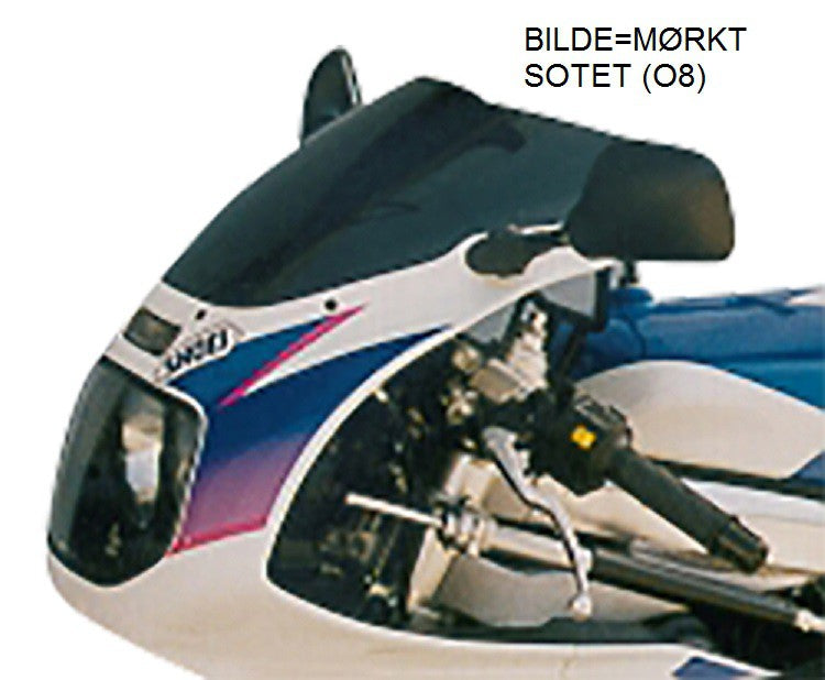 Suzuki GSXR600/750 92-93 MRA OEM Mørkt Sotet (O1)