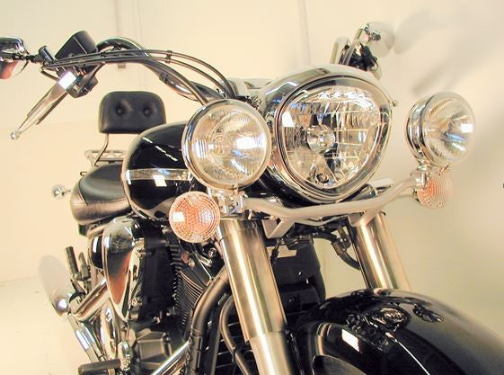 Hepco & Becker XVS1300 midnight star spotligt BAR