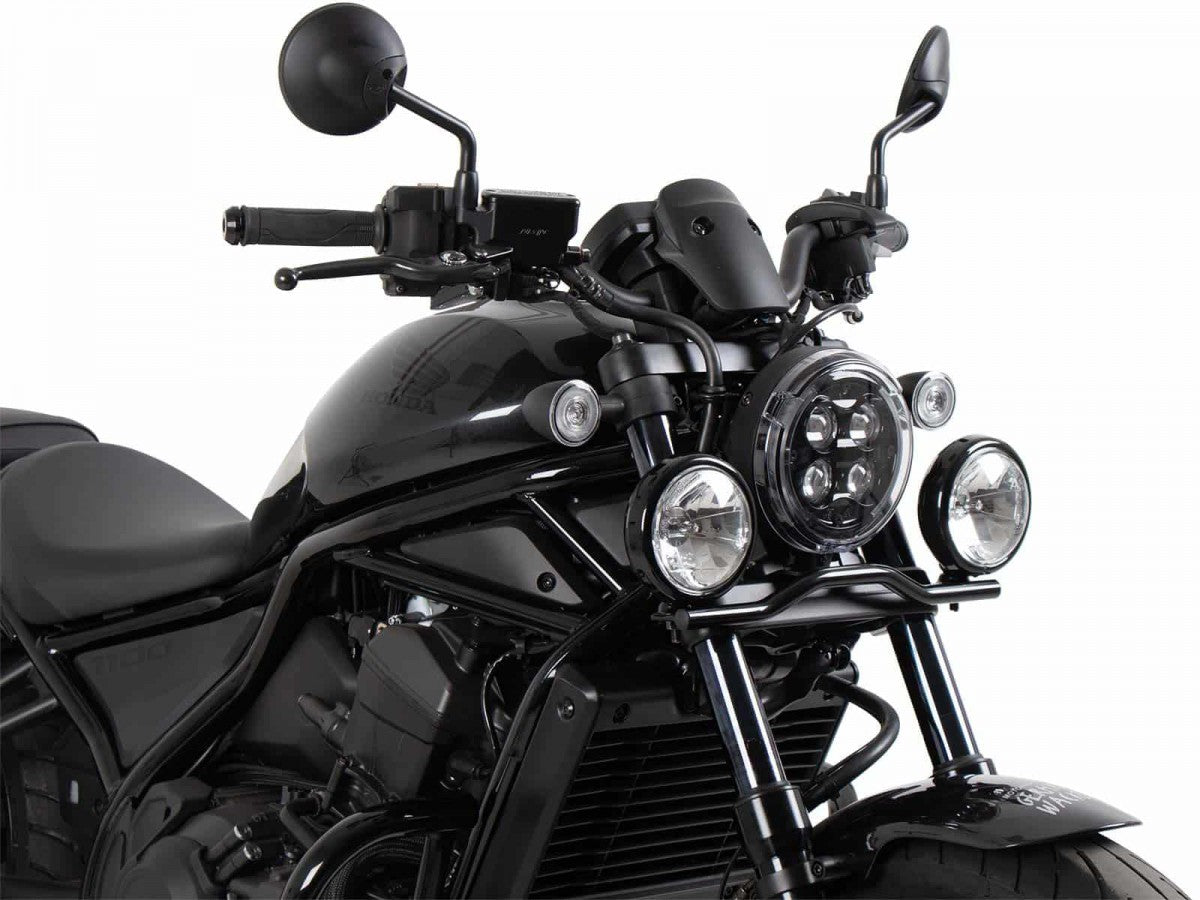 Hepco & Becker Honda CMX 500 Rebel 20- spotlight BAR Black