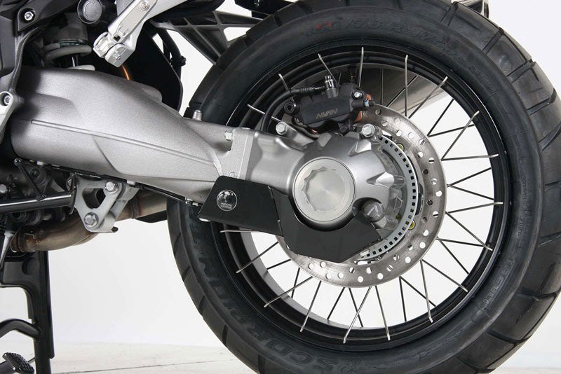 Honda Crosstourer - Kardanklokke beskyttelse Sort-Alu H&B