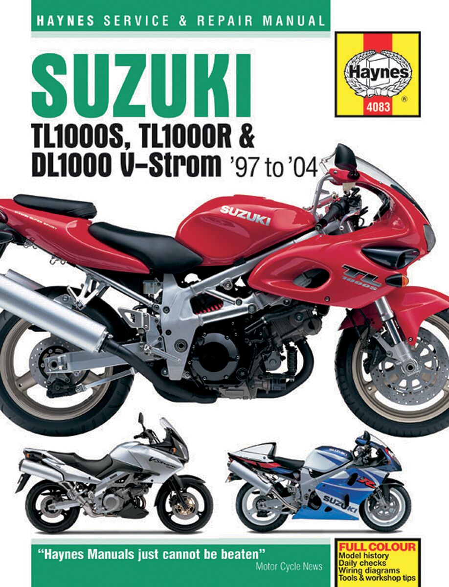 Verkstedhåndbøker til Suzuki DL 1000 — Haynes 42010110