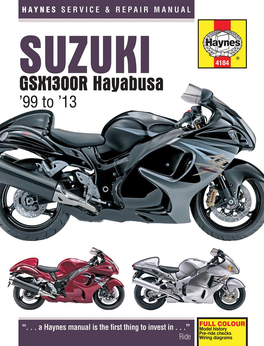 Verkstedhåndbøker til Suzuki GSX 1300 R — Haynes 42010111