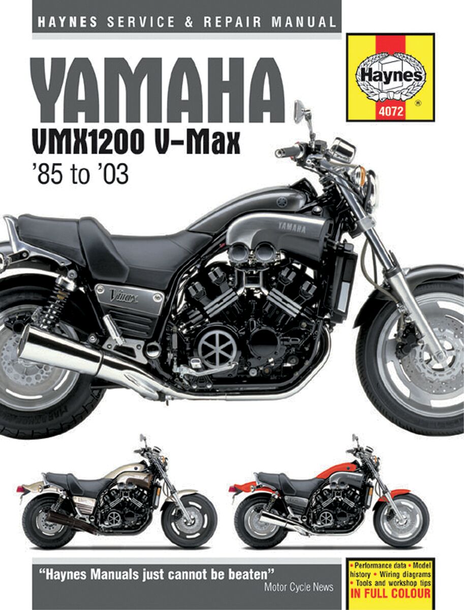 Verkstedhåndbøker til Yamaha VMX-12 1200 — Haynes 42010113