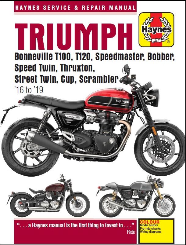 Verkstedhåndbøker til Triumph — Haynes 42010292