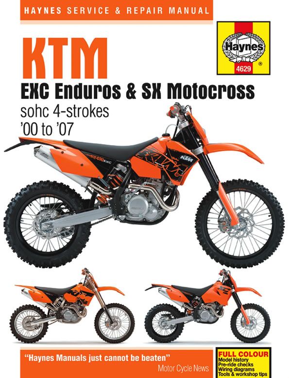 Verkstedhåndbøker til KTM — Haynes 42010307