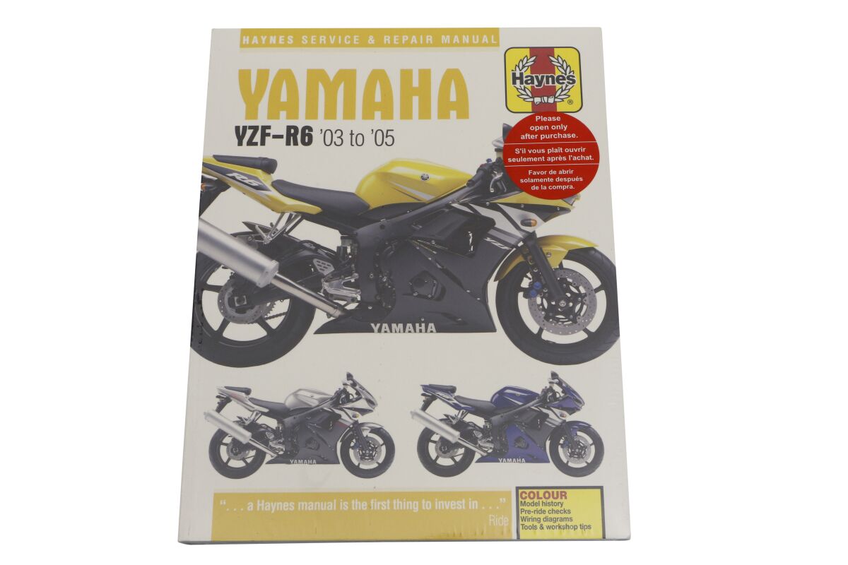 Verkstedhåndbøker til Yamaha YZF-R6 600 — Haynes 42010343