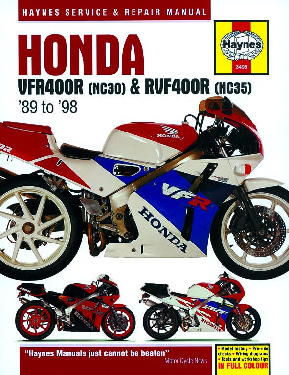 Verkstedhåndbøker til Honda RVF 400 — Haynes 42010365