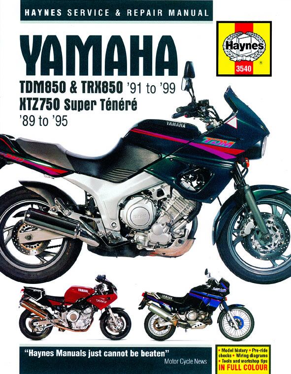 Verkstedhåndbøker til Yamaha TDM 850 — Haynes 42010367
