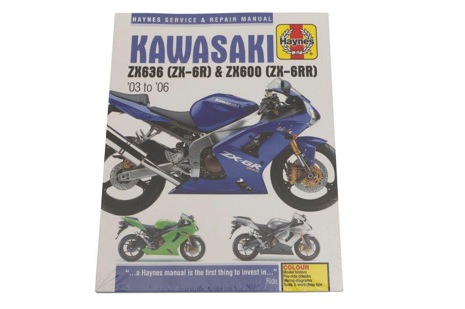 Verkstedhåndbøker til Kawasaki ZX-6 R 636 — Haynes 42010369