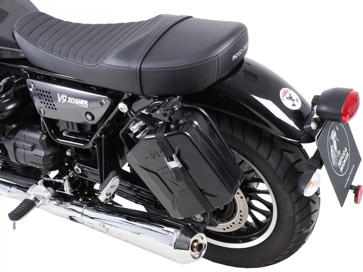Hepco & Becker Bensinkanne 4L ink holder Venstre Cutout Moto Guzzi V9 Roamer 16-