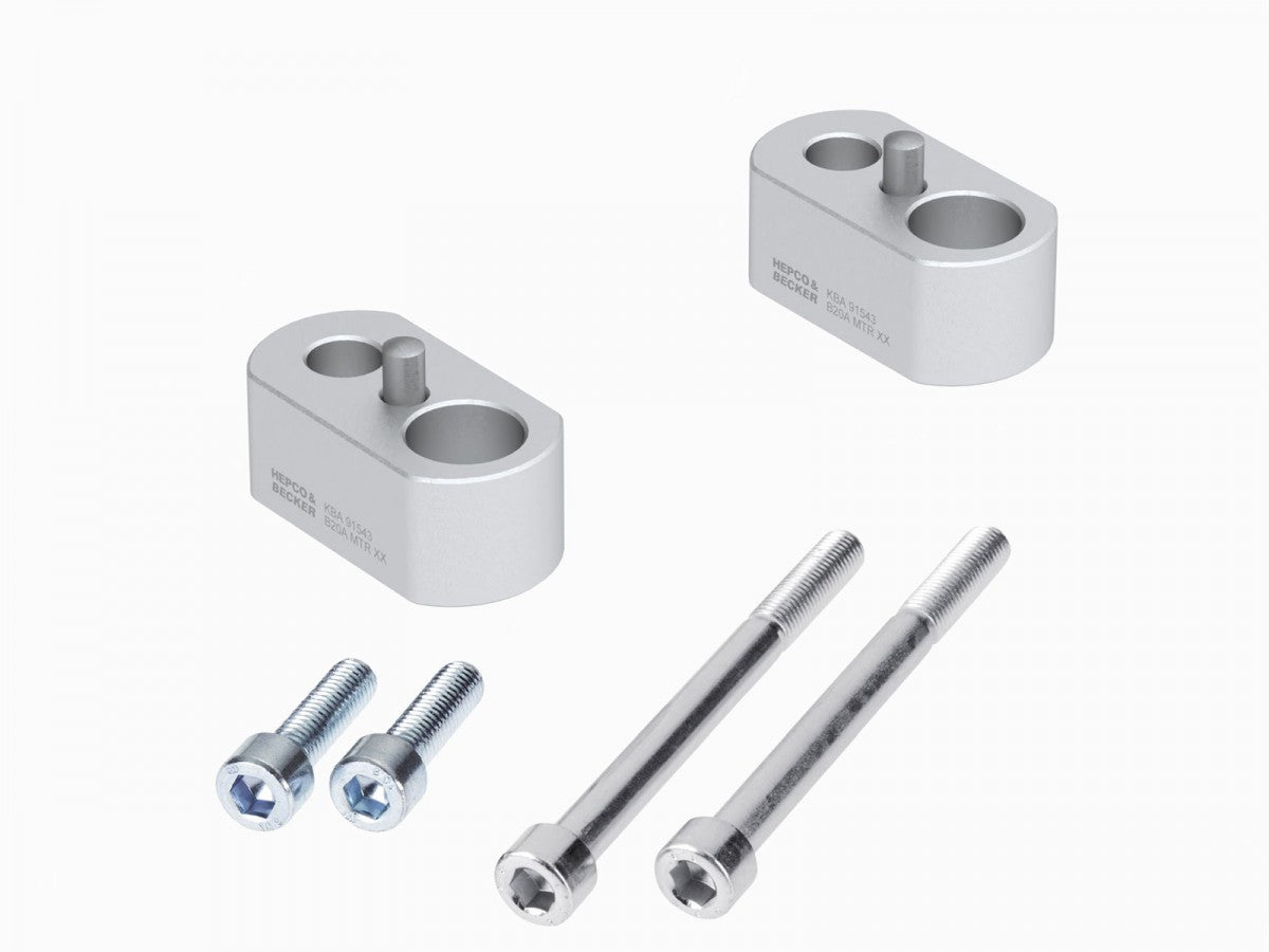 Hepco & Becker Styrehever 20mm Sølv