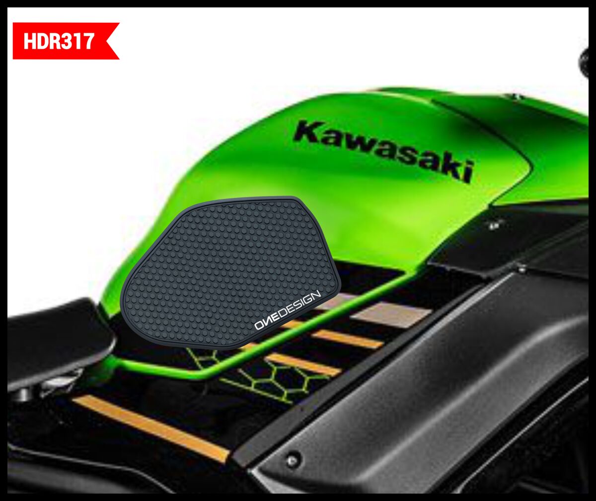 Dekor gate til Kawasaki NINJA 650 — Onedesign HDR317