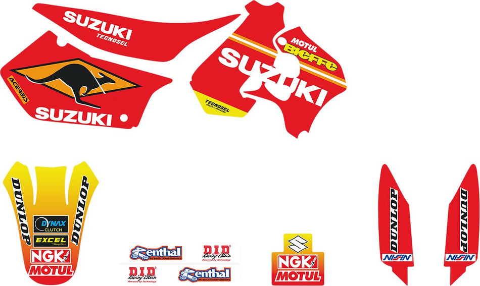 Dekorsett offroad til Suzuki RM 125 — Tecnosel 23V02