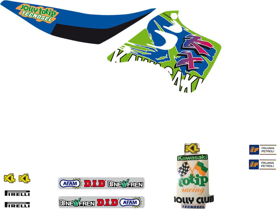 Dekorsett offroad til Kawasaki KX 125 J — Tecnosel 24V00