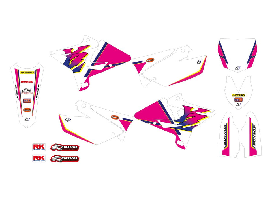 Dekorsett offroad til Yamaha YZ 125 — Blackbird Racing 2242AA