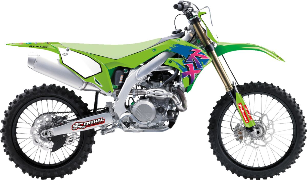 Dekorsett offroad til Kawasaki KX 250 — Blackbird Racing 2425AA