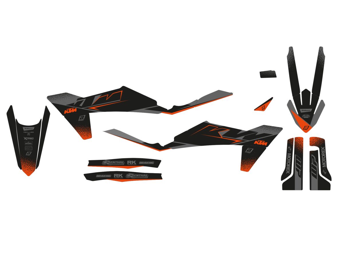 Dekorsett offroad til KTM — Blackbird Racing 2548Y