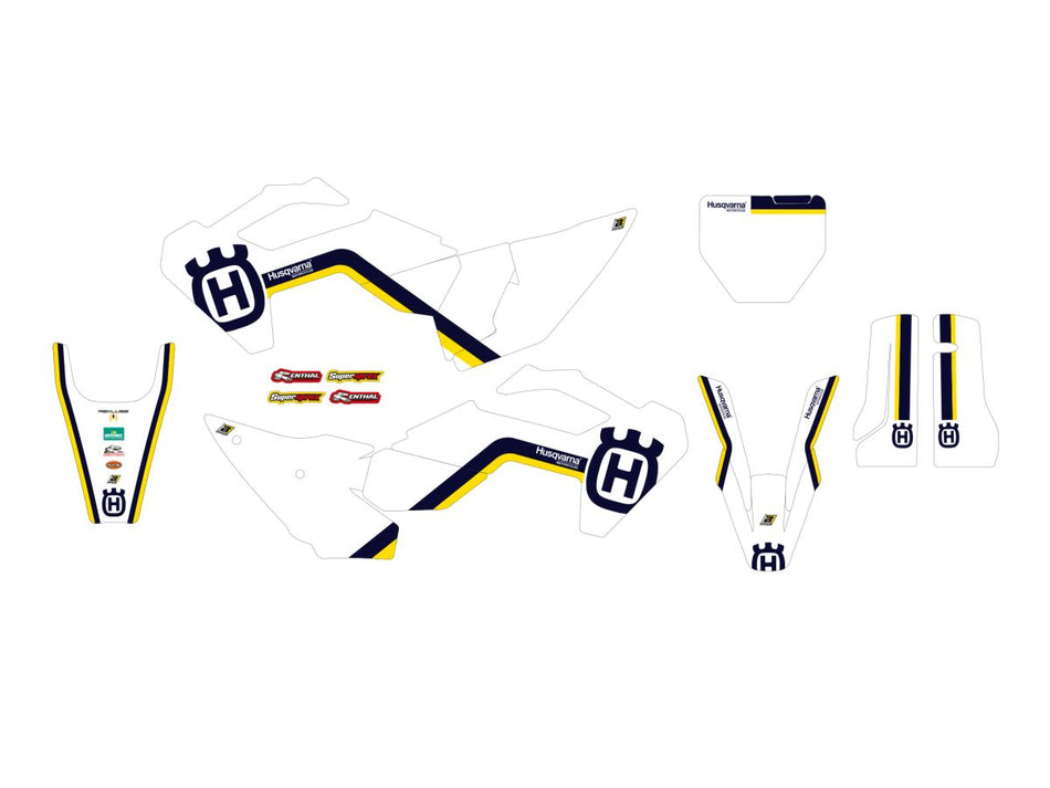 Dekorsett offroad til Husqvarna — Blackbird Racing 2616AA