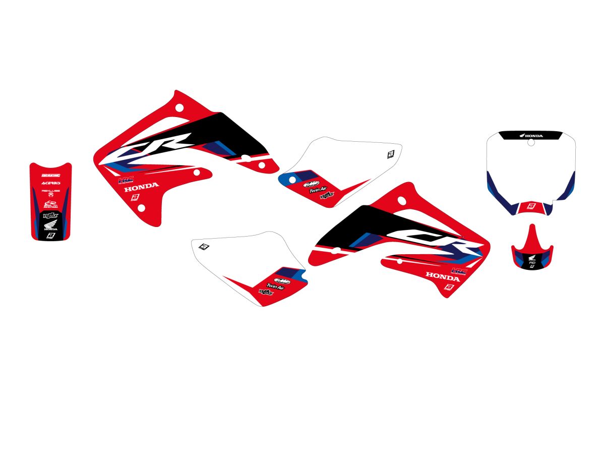 Dekorsett offroad til Honda CR 85 R — Blackbird Racing 2119AB