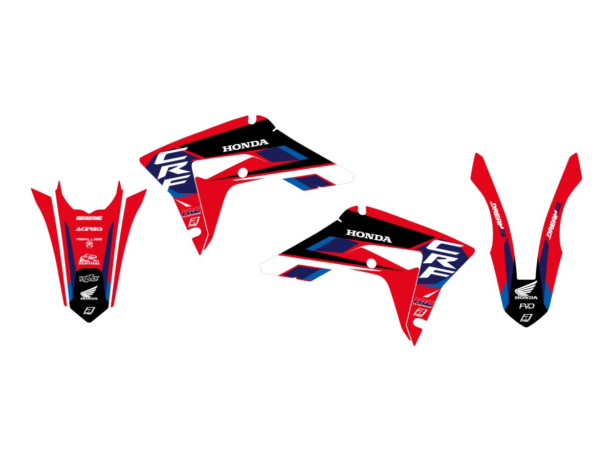 Dekorsett offroad til Honda — Blackbird Racing 2146AB