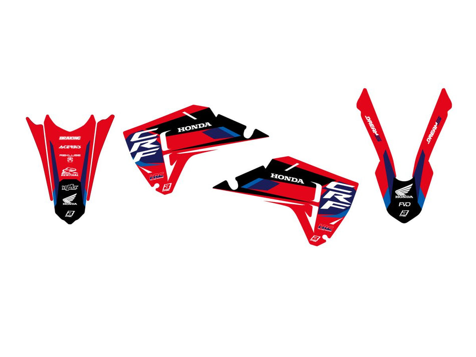 Dekorsett offroad til Honda — Blackbird Racing 2150AB