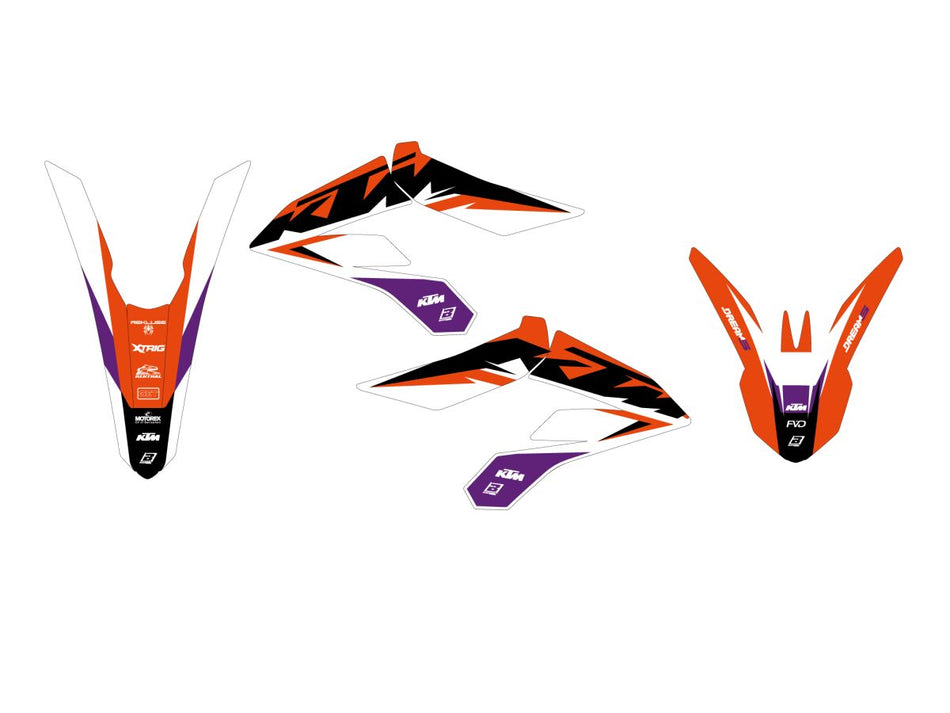 Dekorsett offroad til KTM — Blackbird Racing 2540AB