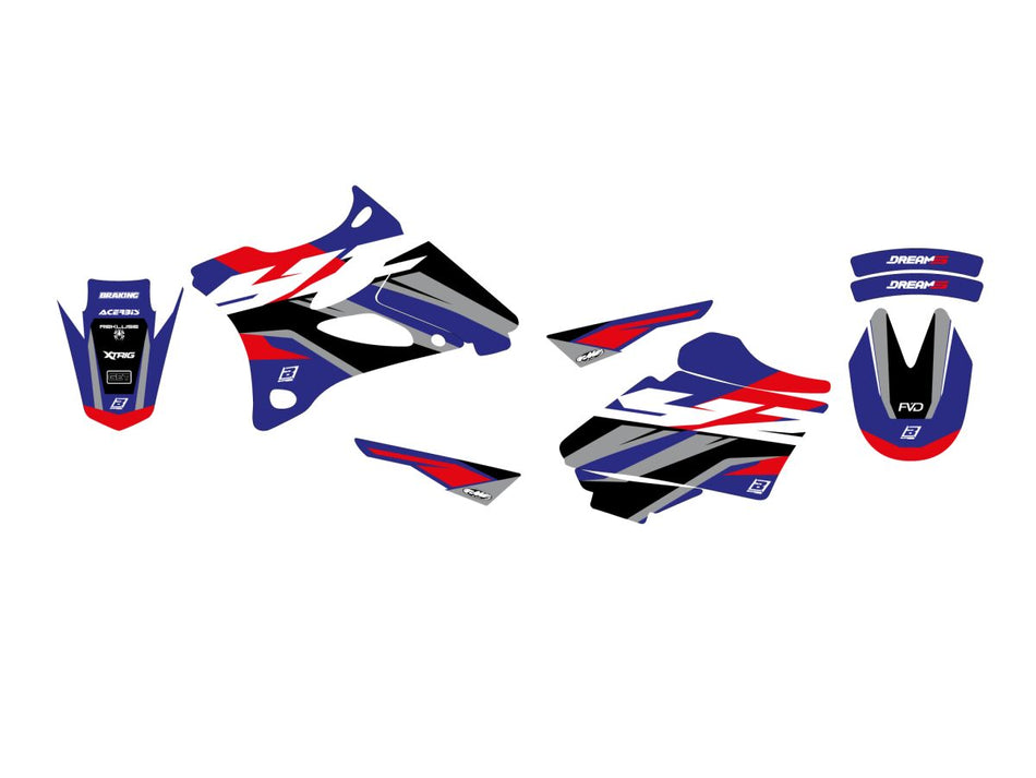 Dekorsett offroad til Yamaha YZ 85 LW — Blackbird Racing 2212AB