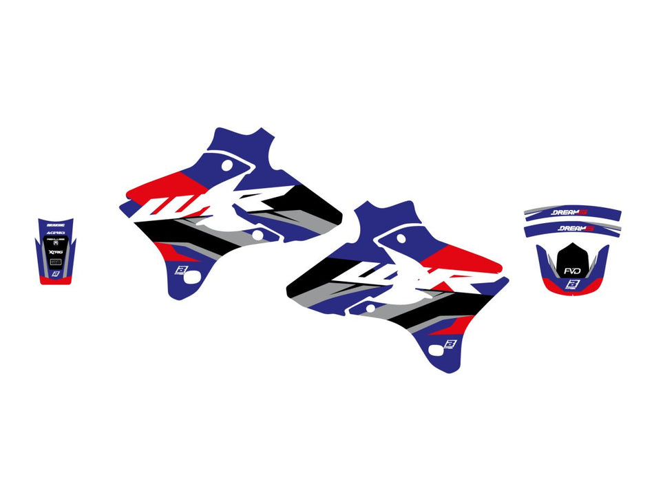 Dekorsett offroad til Yamaha WR 250 F — Blackbird Racing 2217AB