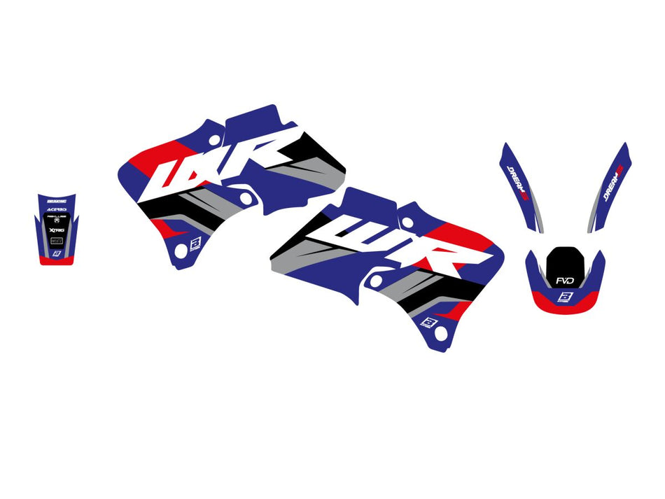 Dekorsett offroad til Yamaha WR 250 F — Blackbird Racing 2227AB