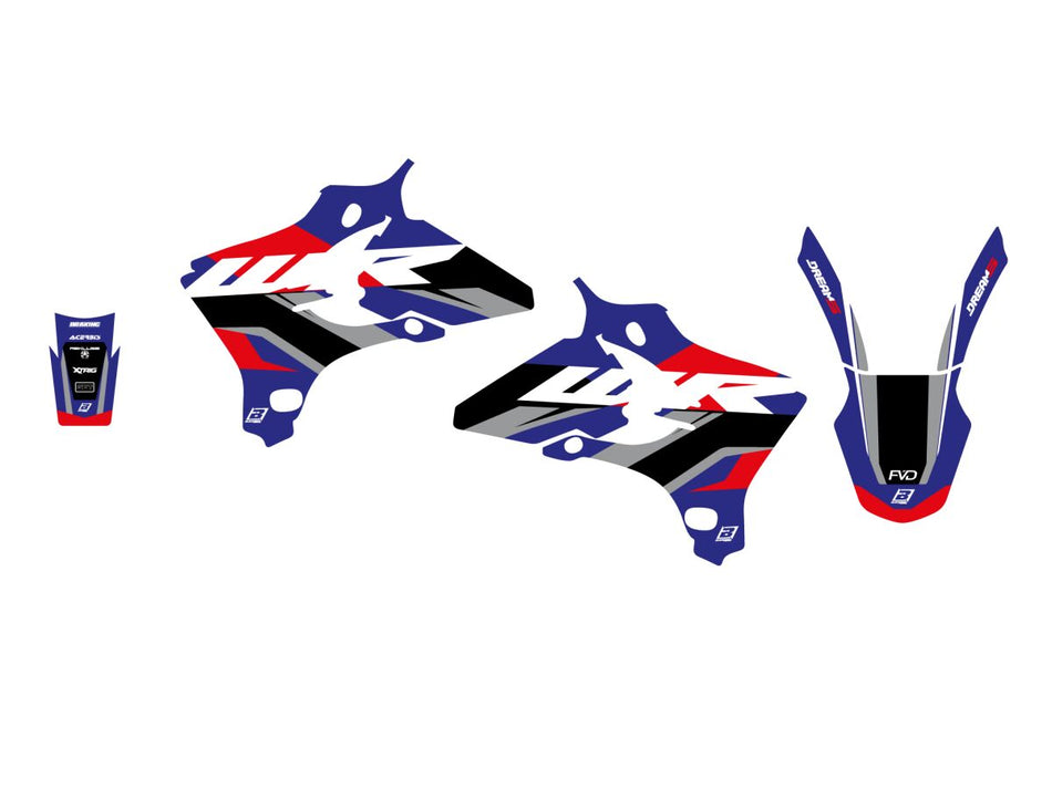 Dekorsett offroad til Yamaha WR 250 F — Blackbird Racing 2229AB