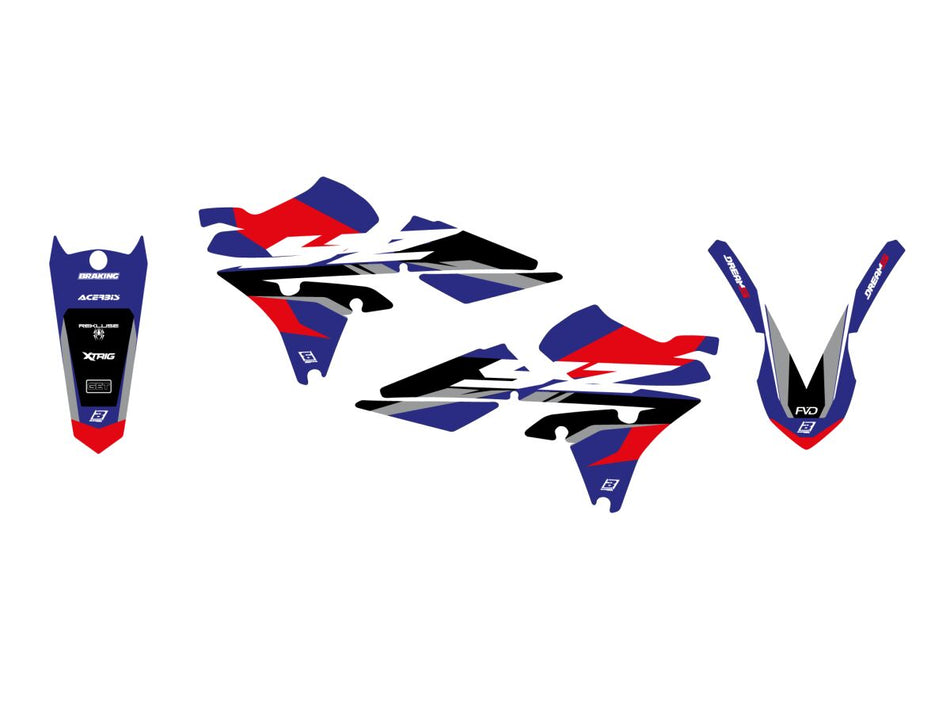 Dekorsett offroad til Yamaha — Blackbird Racing 2243AB