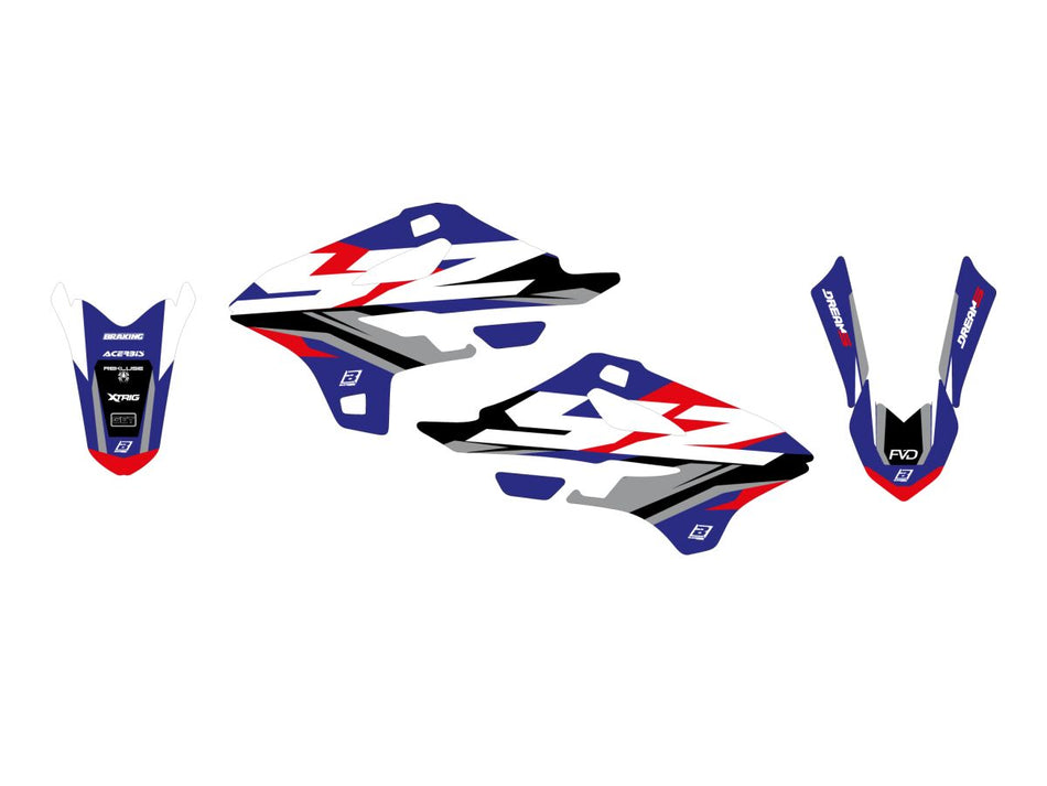 Dekorsett offroad til Yamaha YZ 85 LW — Blackbird Racing 2251AB