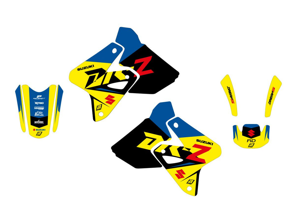 Dekorsett offroad til Suzuki — Blackbird Racing 2312AB