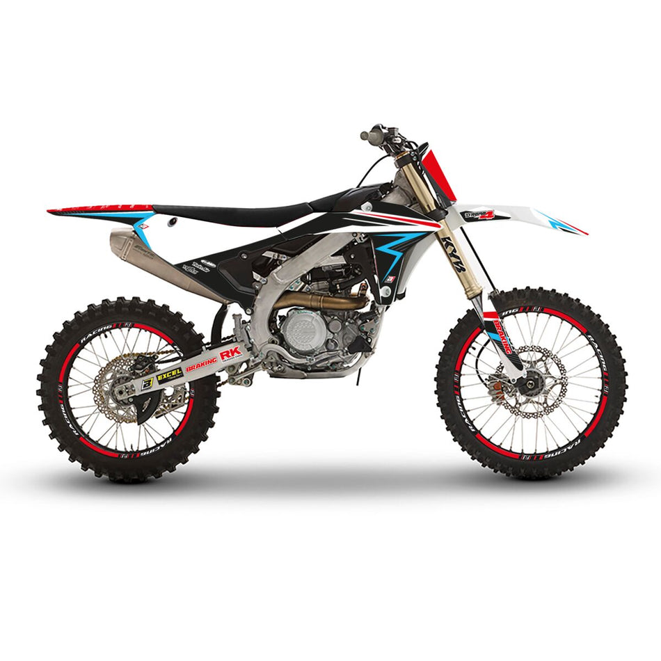 Dekorsett offroad til Fantic XEF 450 — Blackbird Racing 2F03N