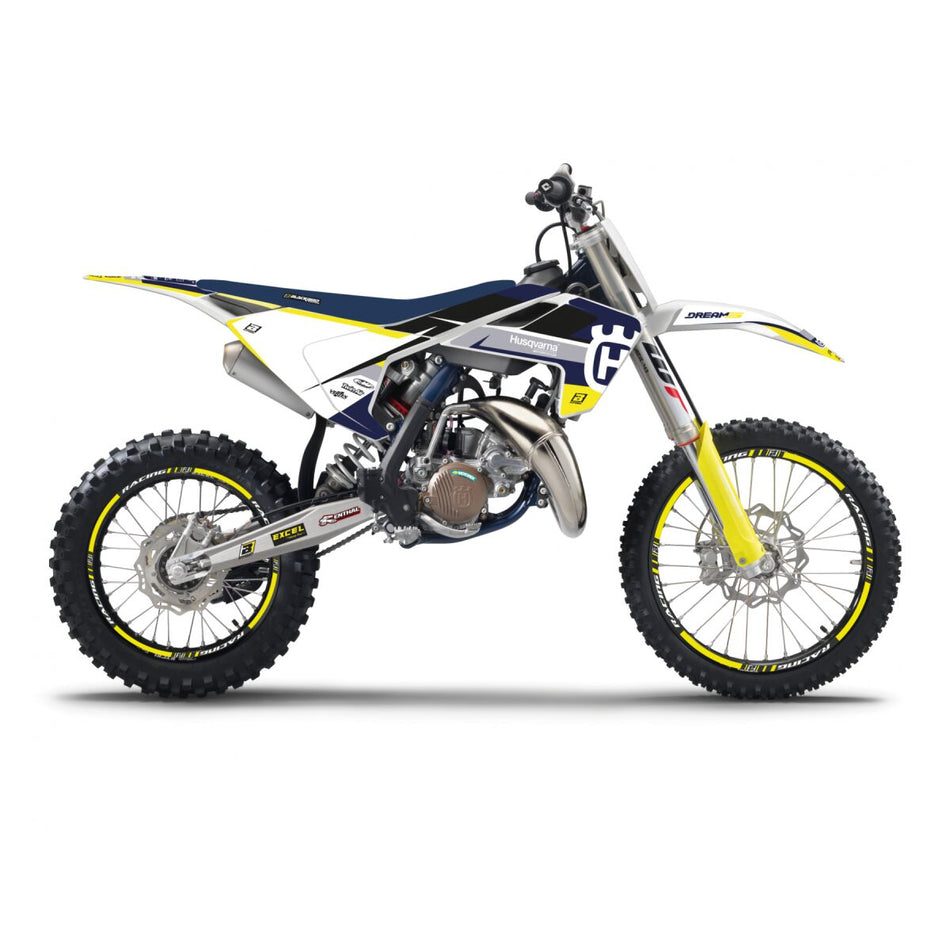 Dekorsett offroad til Husqvarna TC 85 17/14 — Blackbird Racing 2617ABCRO