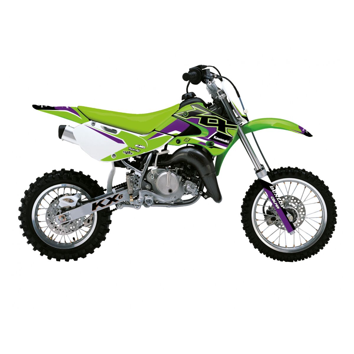 Dekorsett offroad til Kawasaki KX 65 — Blackbird Racing 2404AB