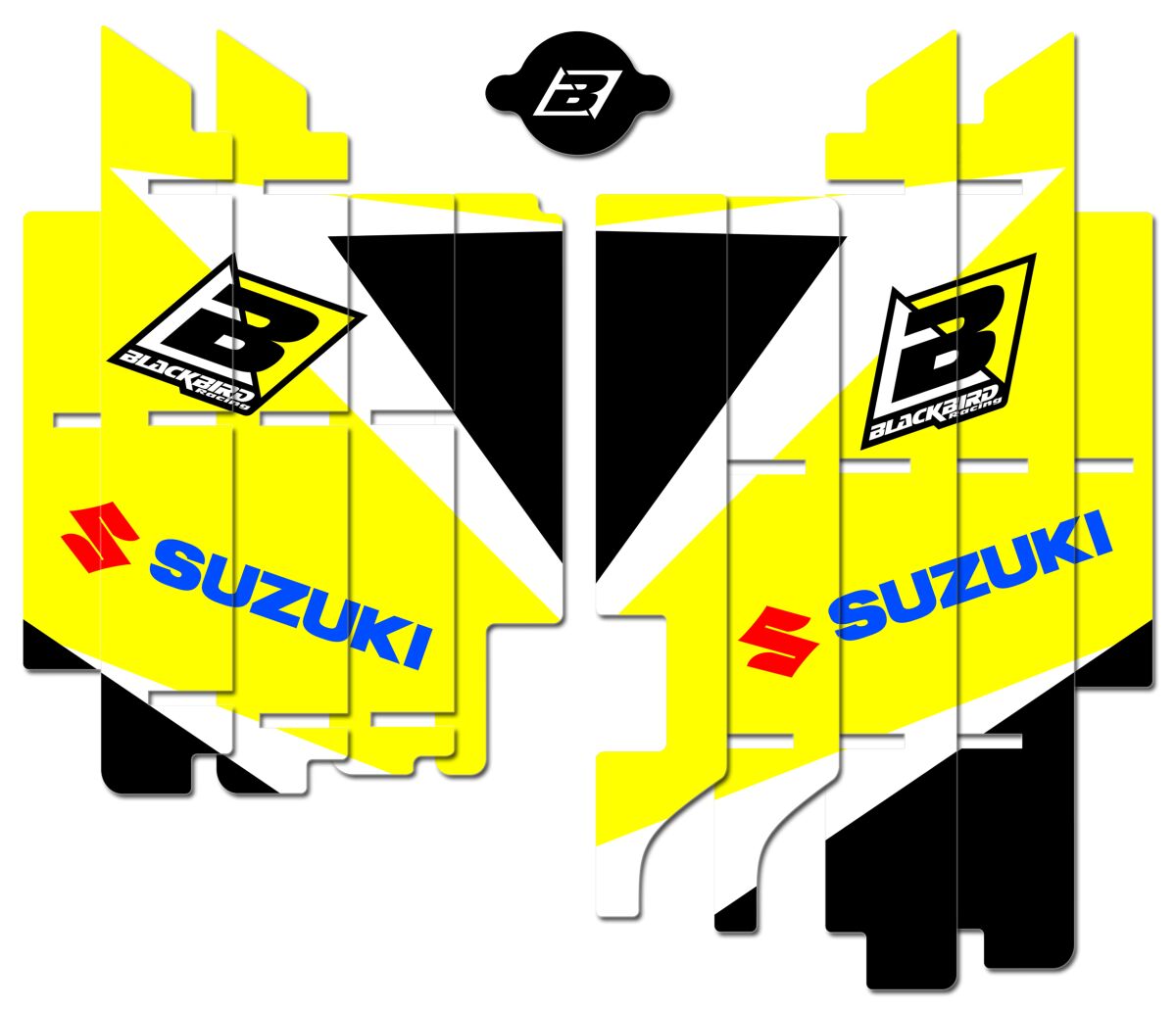 Klistremerker til Suzuki RM-Z 250 — Blackbird Racing A305E