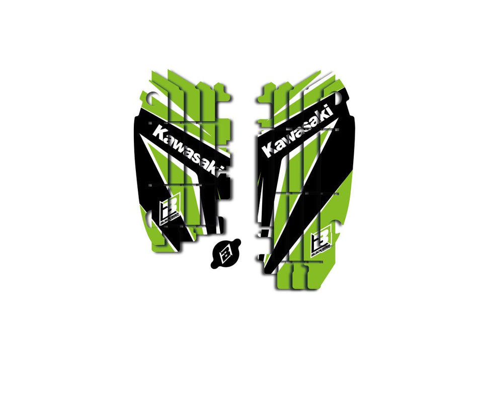 Klistremerker til Kawasaki KX 450 F — Blackbird Racing A401N